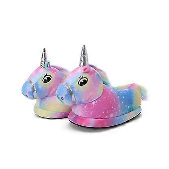 Unicorn Slippers for Girl Boys Lovely Slippers Winter Warm Indoor
