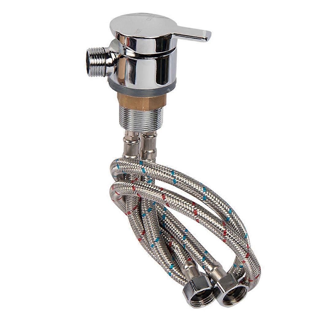 Installation facile Robinet d’eau chaude froide Robinet en acier inoxydable pour camping-car