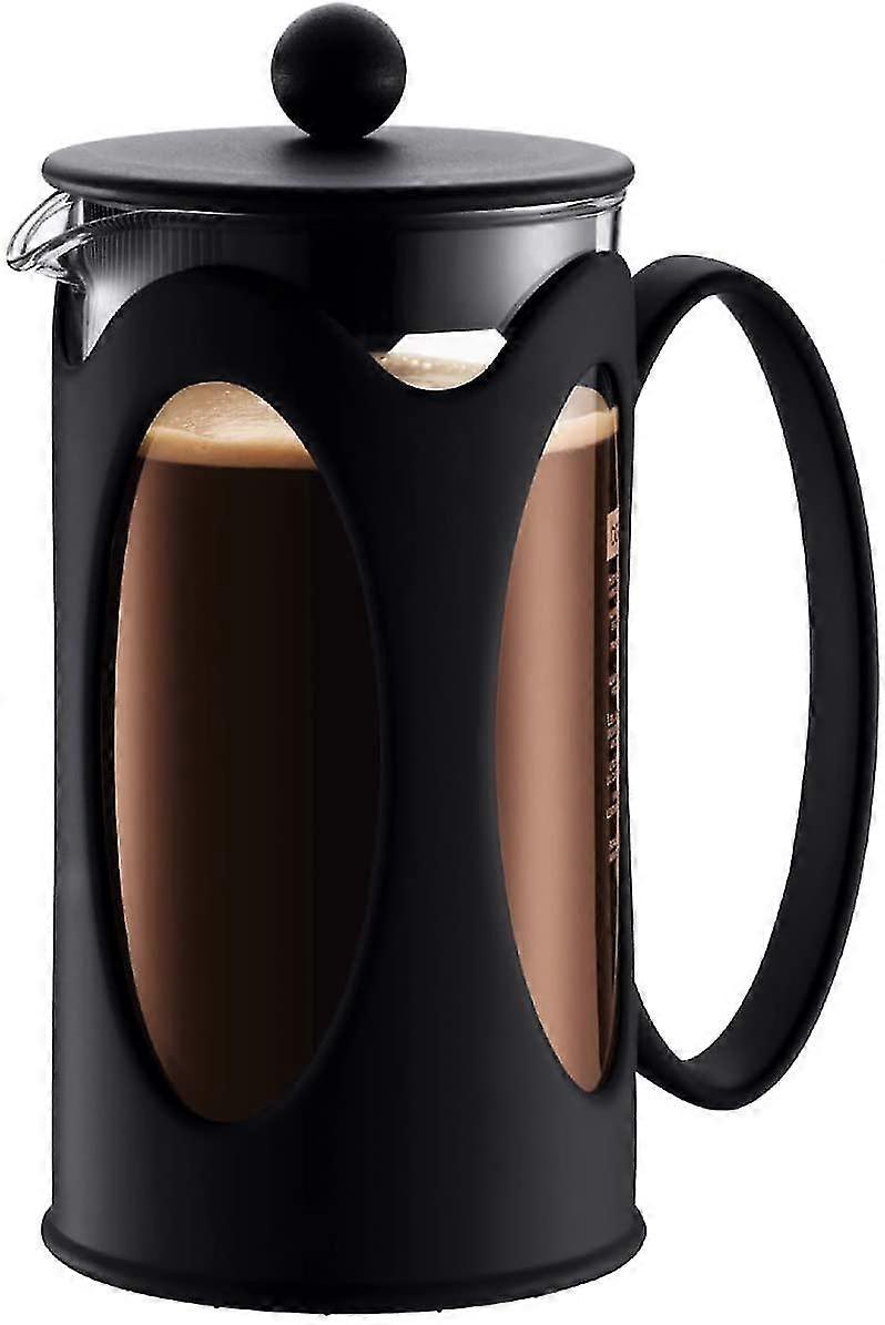 Coffee Maker, Borosilicate Glass - 3-cup (0.35 L), Black
