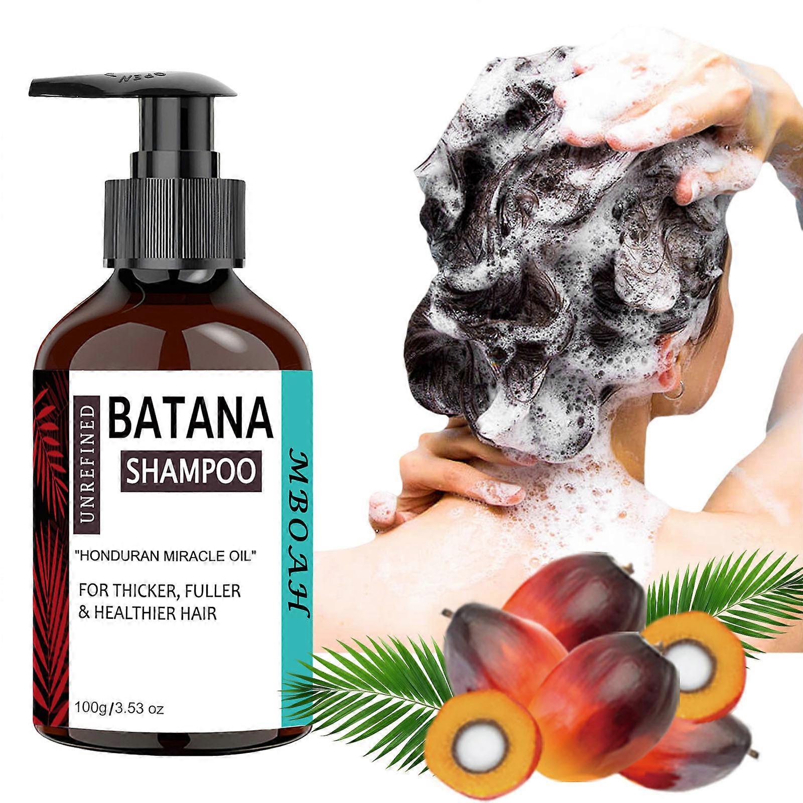 Shampooing à l’huile Batana pour la croissance des cheveux - Fortifiant et Repousse Shampooing à l’huile Batana pour cheveux clairsemés - Shampooing anti-chute Nourrit le cuir chevelu - Épais