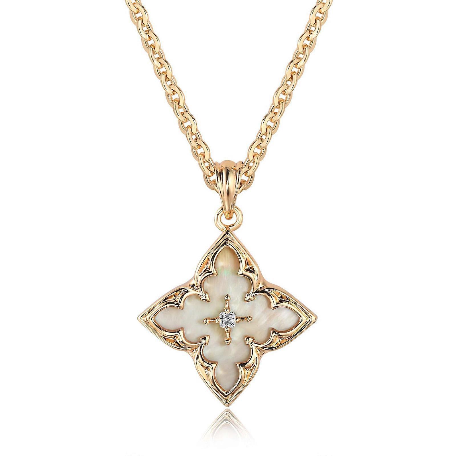 Four Leaf Clovers Necklace Valentine's Day Gift