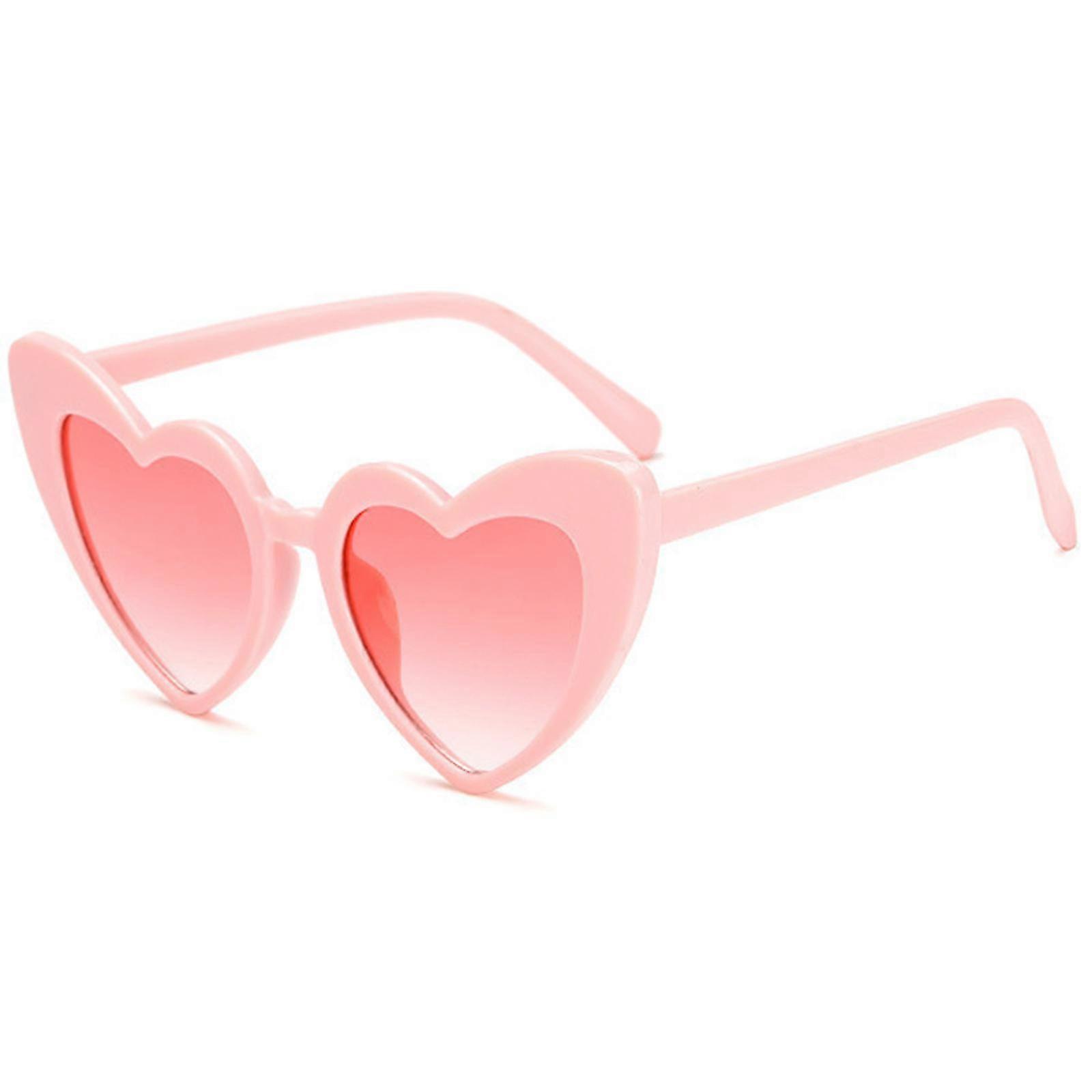 Women's Heart Shape Cat Eye Retro Sunglasses