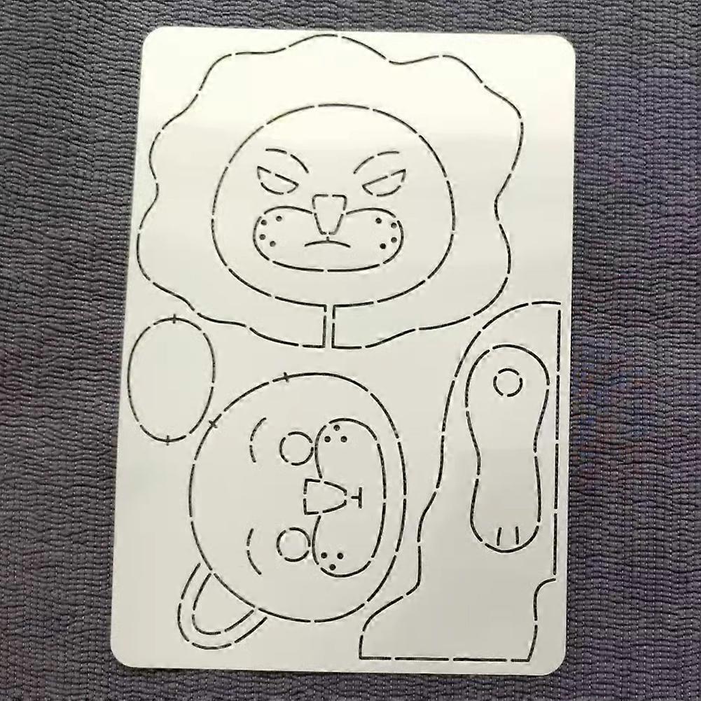 Sewing Template for DIY Fabric Bag Reusable DIY Craft Tool for Beginner