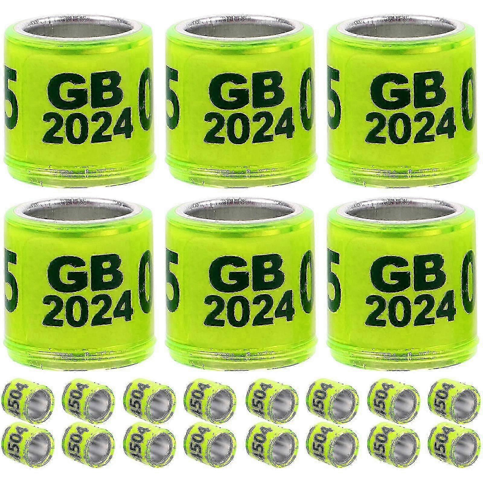 100 قطعة من حلقات أقدام الحمام، علامات الكتاكيت، الحمام، حلقات أقدام الببغاء، حلقات الكتاكيت، شرائط أرجل الدجاج