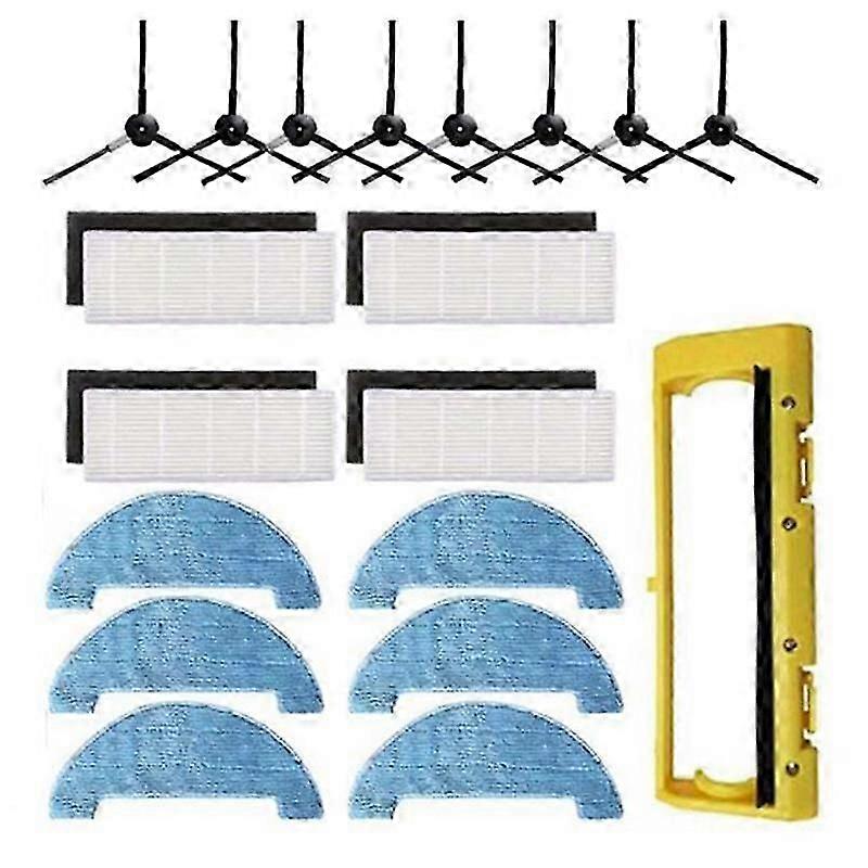 For 360 C50 Robot Vacuum Cleaner Main Side Brush Mop Hepa Filter Accessories Kit