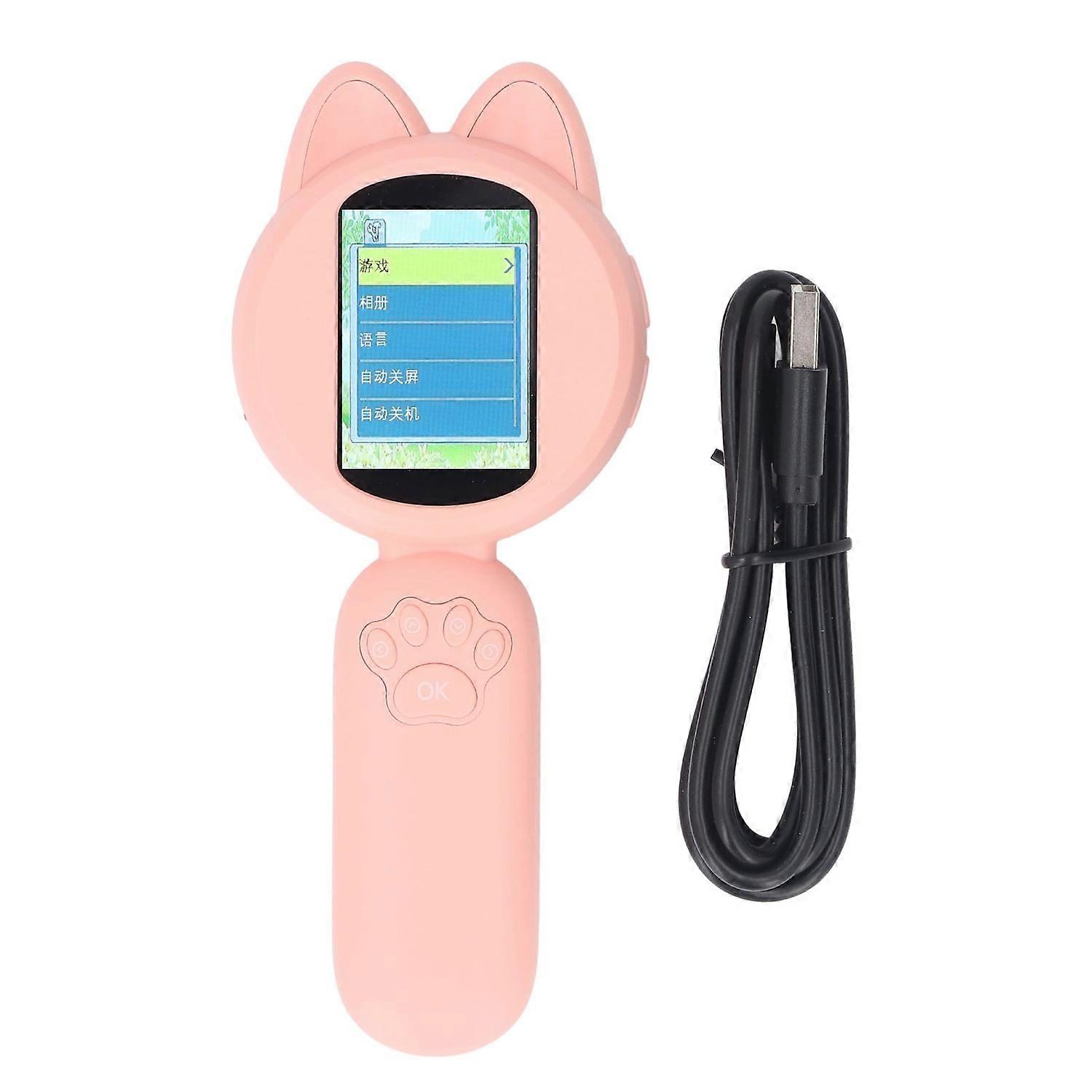 Kids Digital Magnifier 2 Inch IPS Screen 1MP Resolution 4X Zoom Handheld Electronic Microscope with