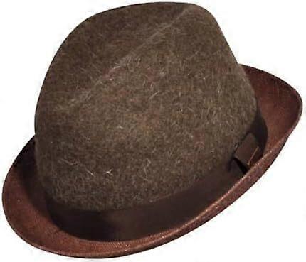 KANGOL Mens Dapper Felt & Straw Player K0818LX Wool Trilby Fedora 