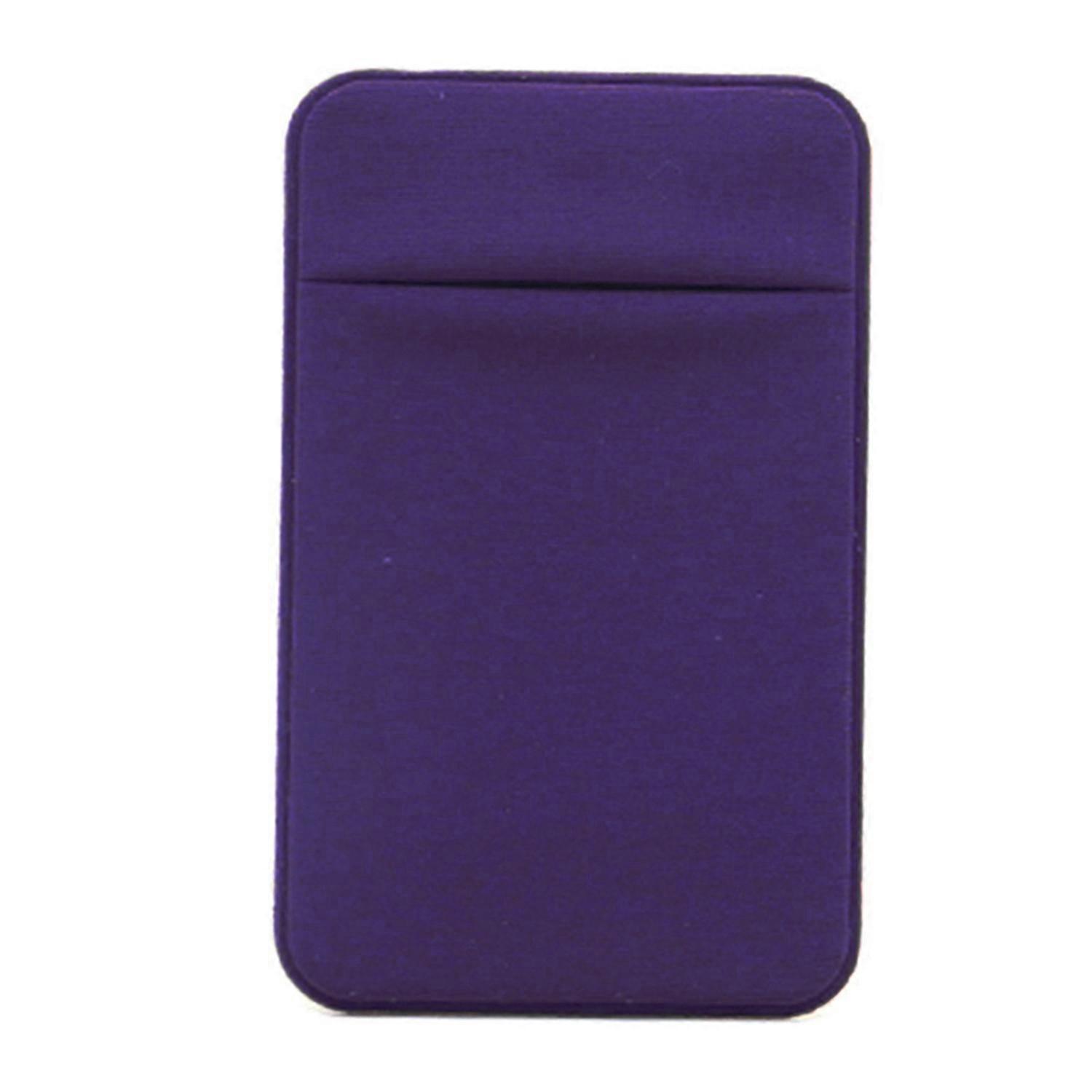 Phone Card Holder Strong Adhesive Traceless Lycra Back of Phone Cell Phone Card Holder Mobile Phone