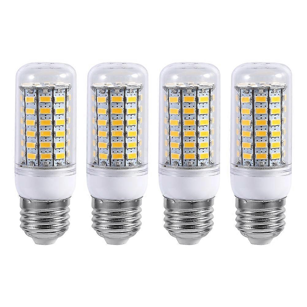 4Pcs E27 LED Bright Home Ceiling Pendant Lamp Light Bulb Replacement Warm White 10W
