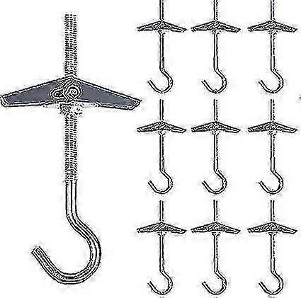 10 قطع الجبس سقف هوك M5/90mm الثريا هوك الكربون الصلب السقف جبل هوك مصنع هوك مرساة السنانير سقف السنانير للنباتات المعلقة بلاس