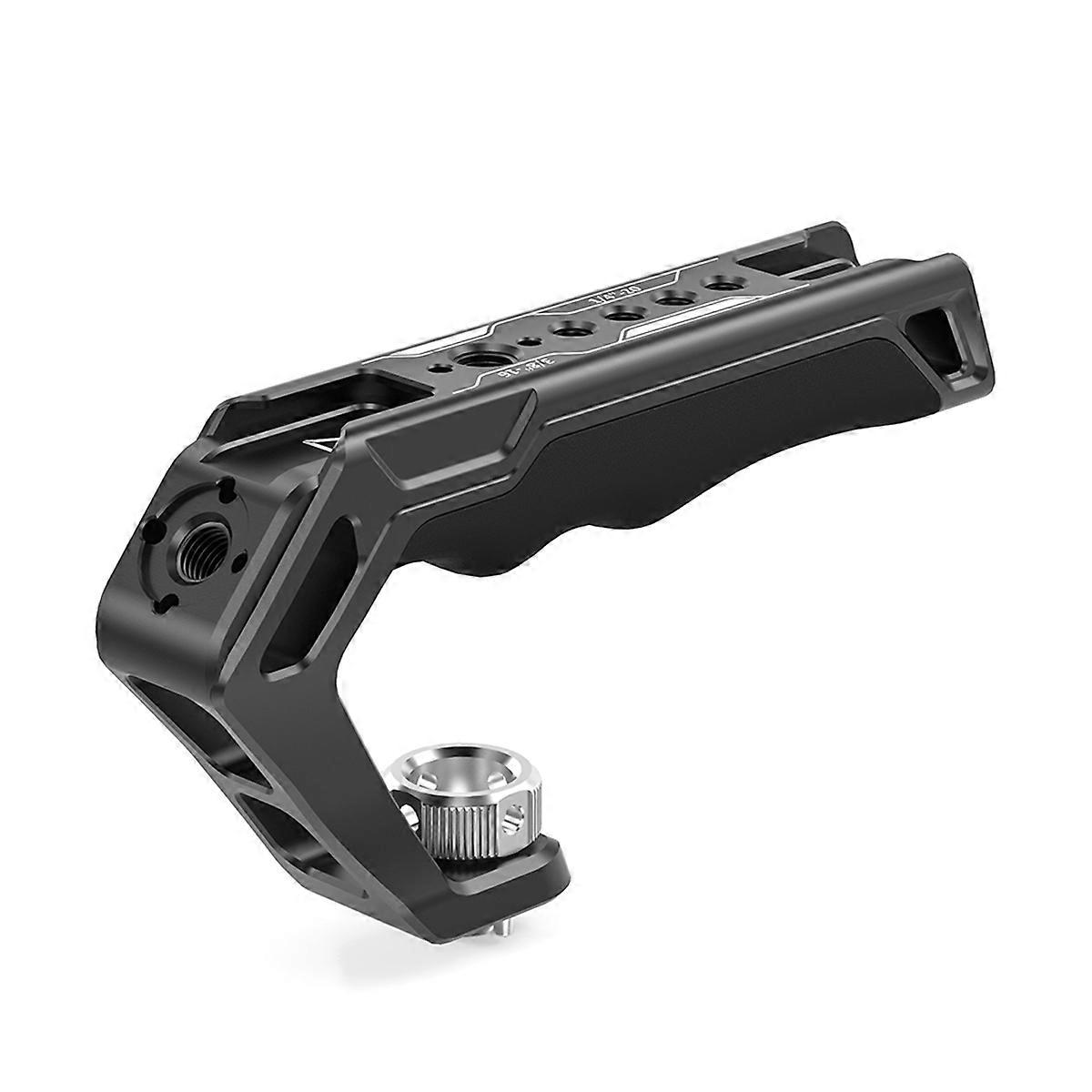 Camera Top Handle Rail Comfort Silicone Grip with Quick Release Clamp Handgrip for Dslr Camera Cage Video Rig