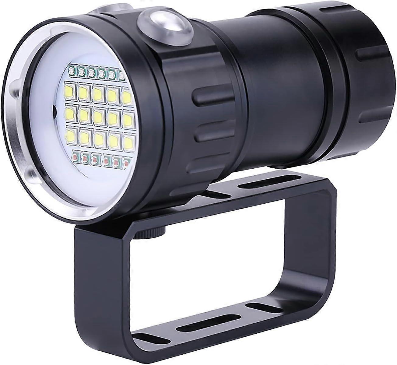 Underwater diving light for photography and video