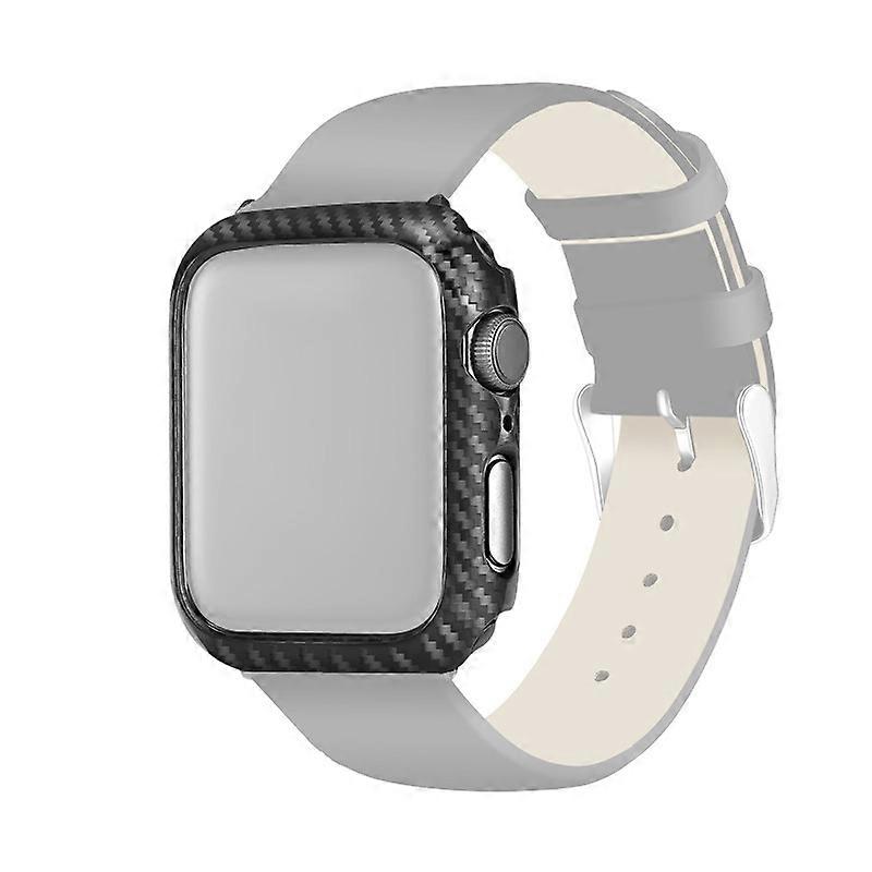 PC Carbon Fiber Frame Protection Case for Apple Watch Series 6 & SE & 5 & 4 44mm