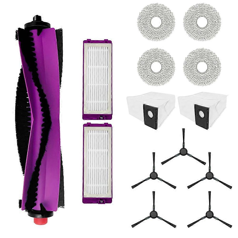 Main Brushes/Wipes/Filters/Dust Collection Bags/Side Brushes Accessories for Midea V15/V15pro Sweeping Robot