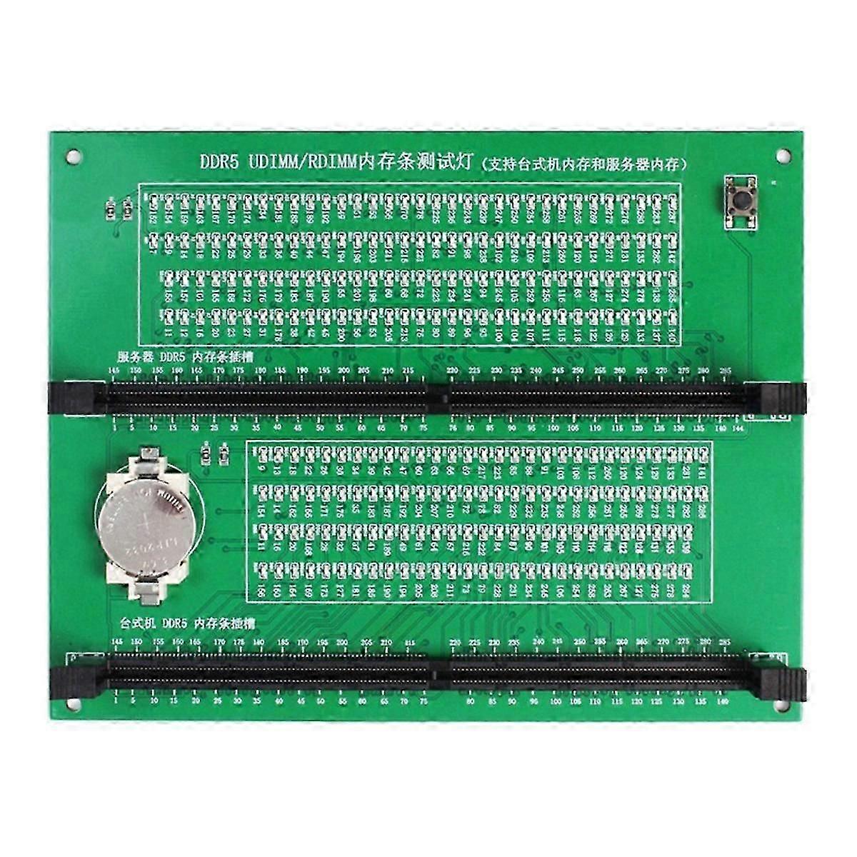 Laptop/Desktop-Motherboard-Speichersteckplatz DDR5-Diagnose-Reparatur-Analysator-Test DDR5-UDIMM/RDIMM-Tester