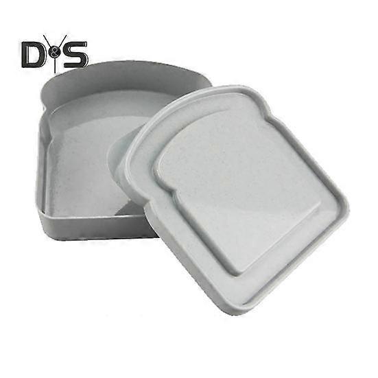 Plastic Toast Box Convenient to Carry Useful Office Worker Lunch Toast Sandwich Carrying Case