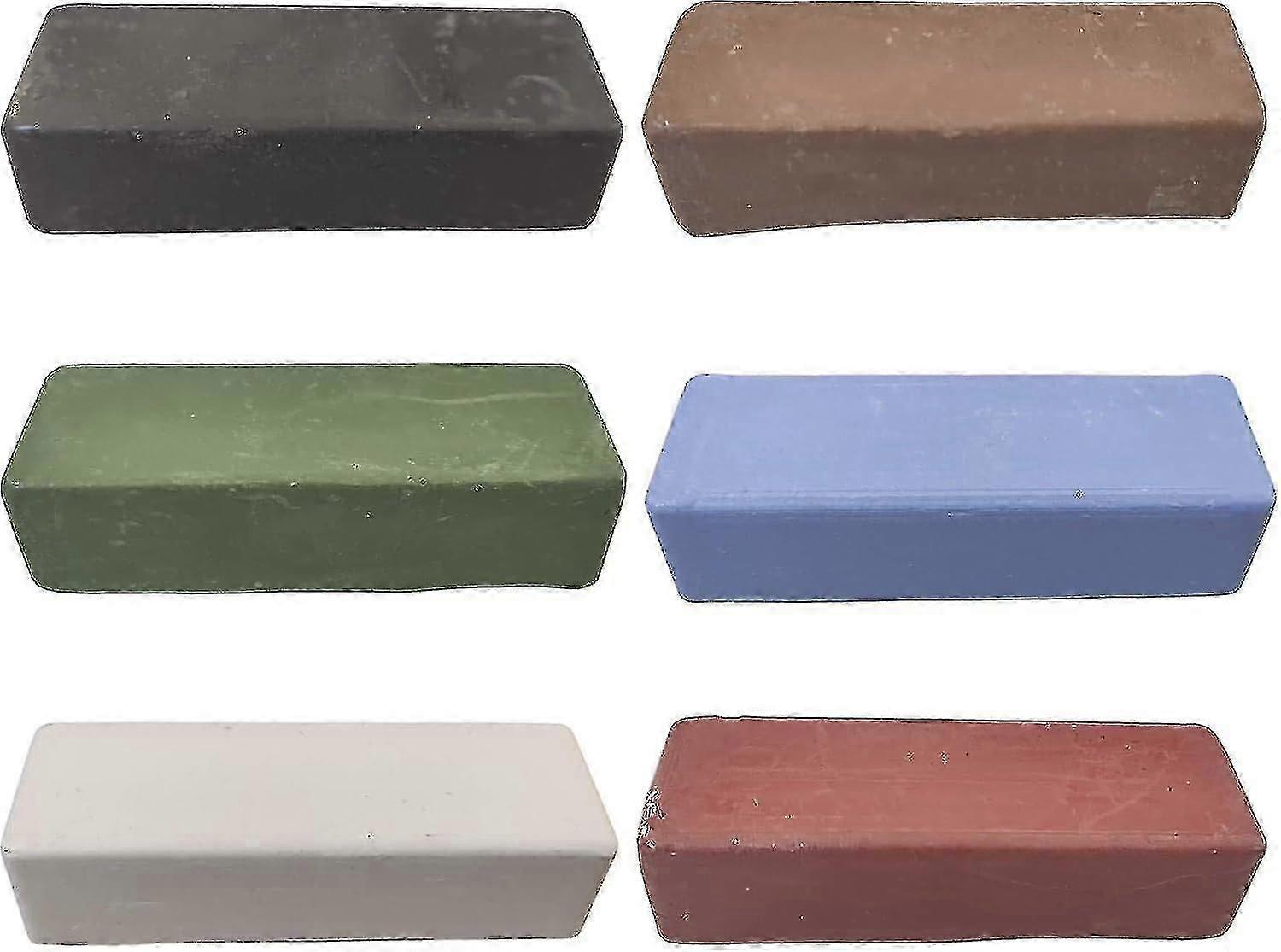 Polishing Buffing Compound Kit, 6pc-kit For Various Uses