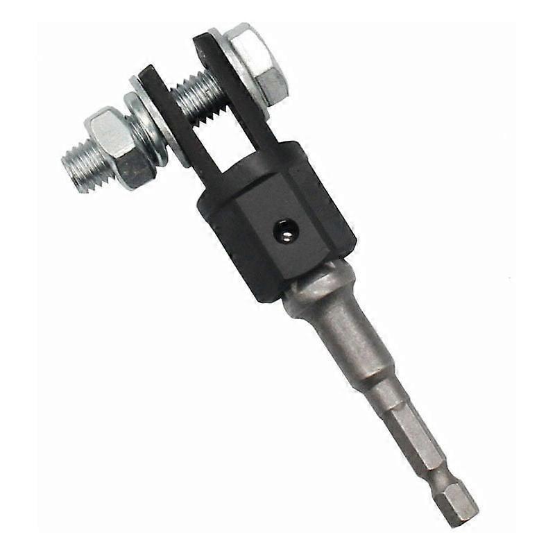 Fei Yu Scissor Jack Adapter Socket Drill Adapter 1/2" Hex Shank 1/2" Drive/Impact Wrench Spanner/Tire Iron or 13/16" Socket - Multicolor - Multicol