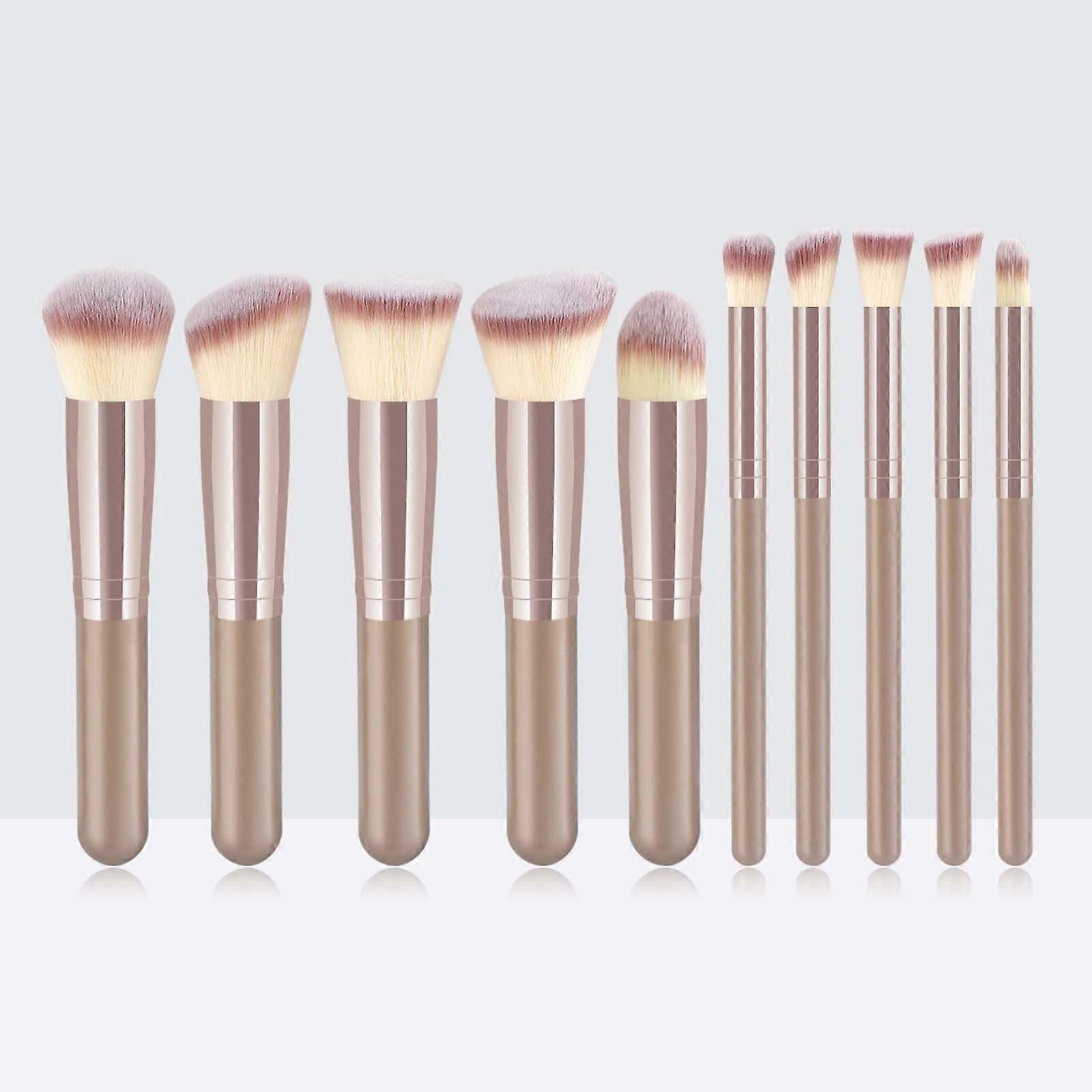 Makeup Brushes Set 10 Sets Of 5 Large And 5 Small Make Up Brushes For Portable Use