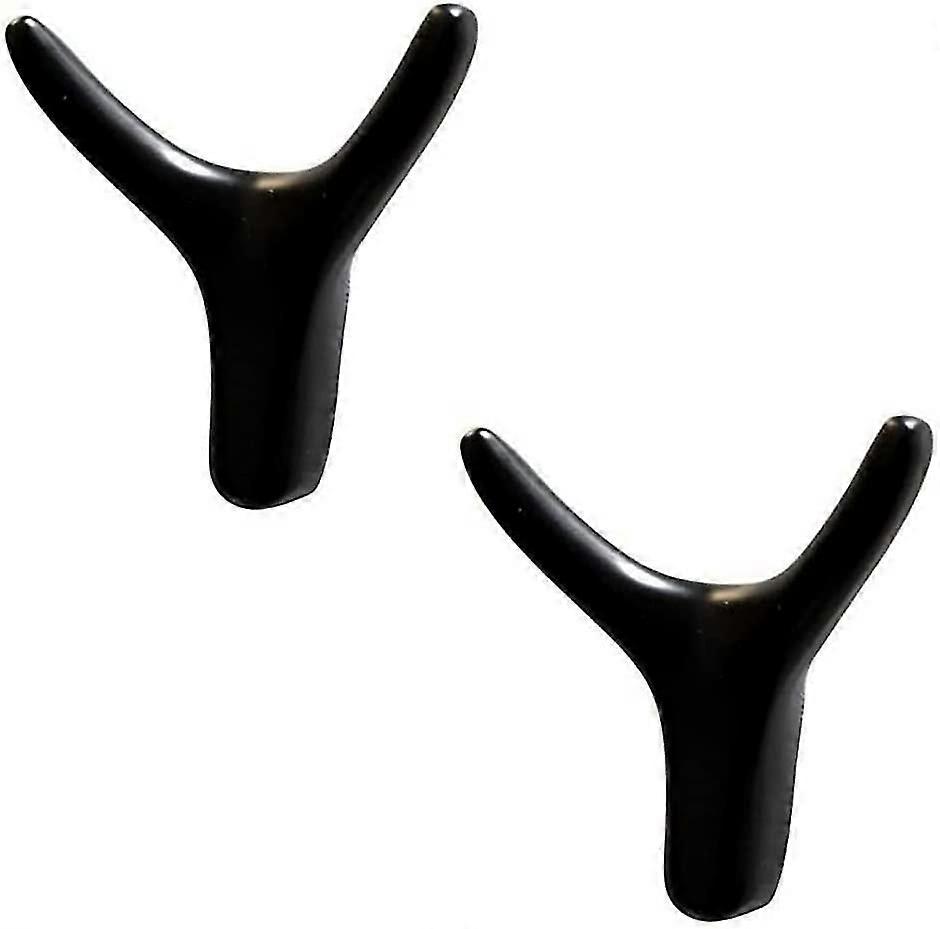 2pcs Retro Wall Hook Metal Hook Hat Rack Retro Hook Wall Mounted Storage Hook For Coat Rac