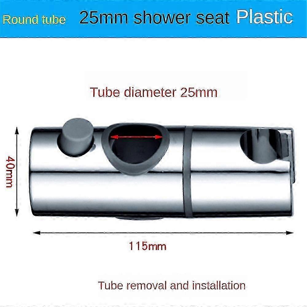 Shower Head Bracket, Shower Head Holders Replacement Shower Riser Rail (size:19mm) S2024123015522