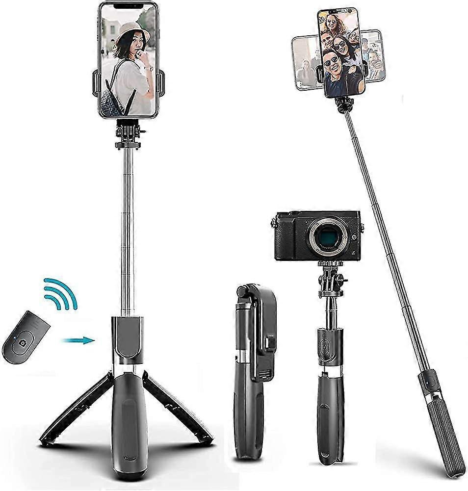 Selfie Stick Tripod, Mobile Phone Tripod, Camera Tripod With Bluetooth Remote