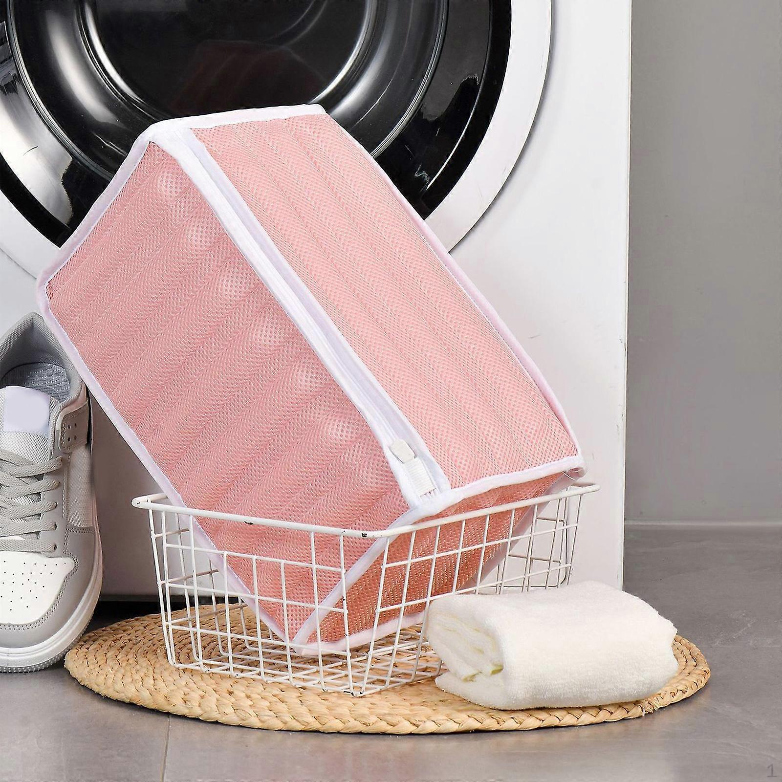 Mesh Shoe Laundry Bag Washing for Machine Shoes Wash Flat