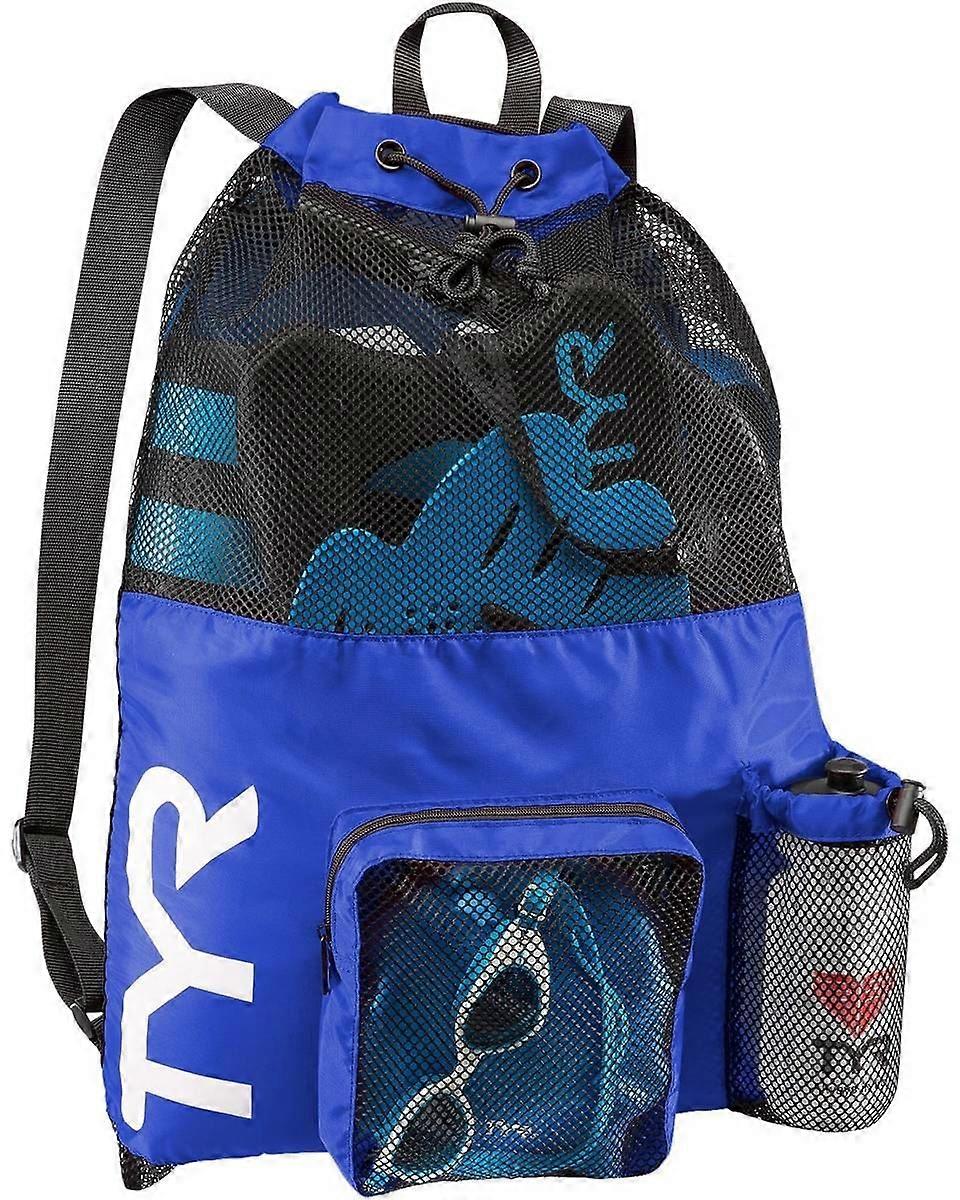 TYR Big Mesh Mummy Backpack - Royal Blue