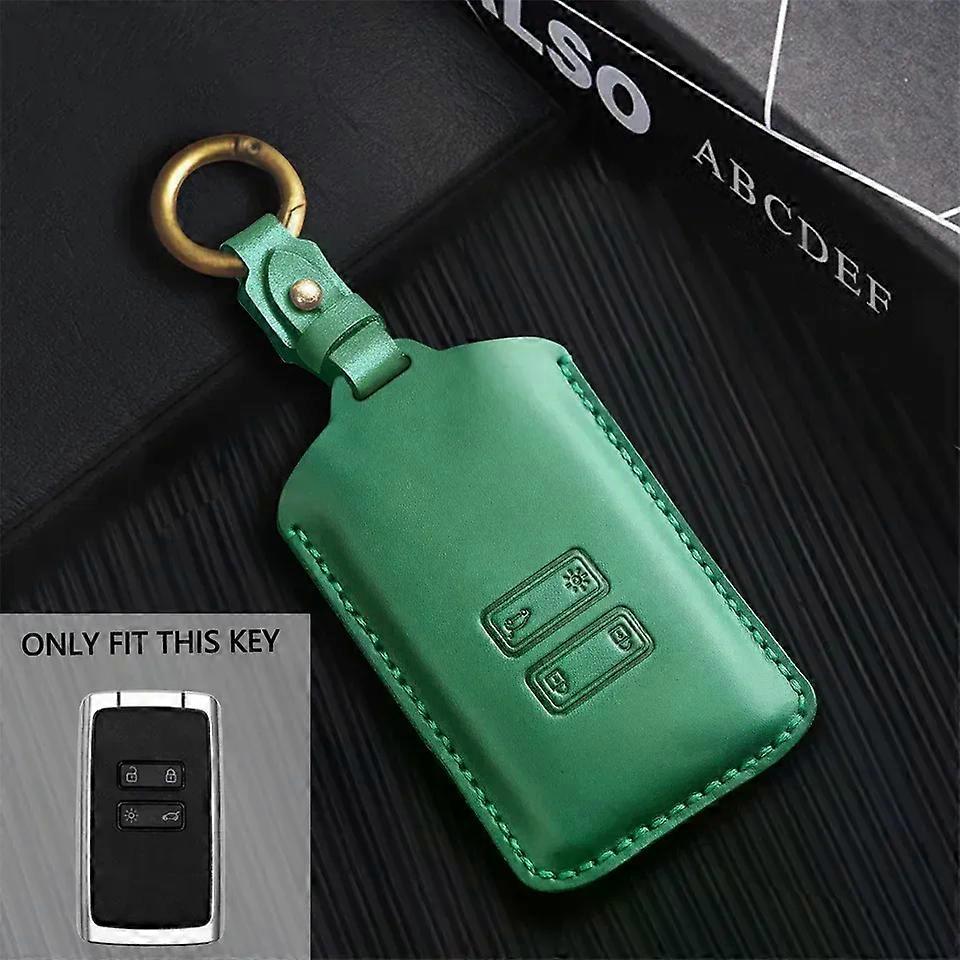 Car Key Case Cover compatible for Ren-ault Koleos Kadjar Scenic Megane Sandero Espace Clio Captur Talisman Dacia Sandero Duster Logan Jogger
