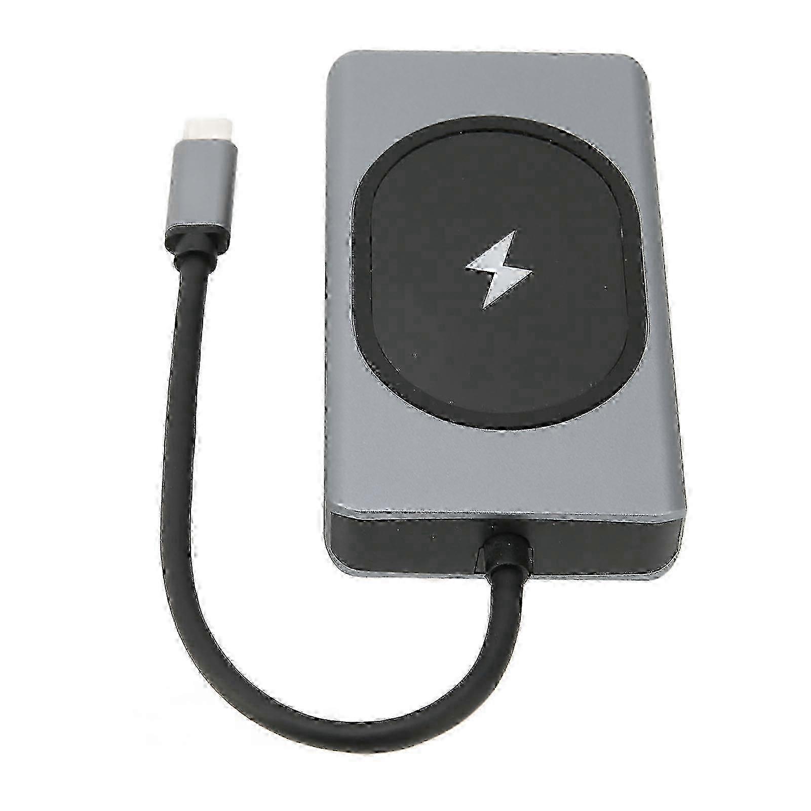 Type C Docking Station 9-in-1 USB 3.0 Hub 4K HDMI VGA 15W Charger