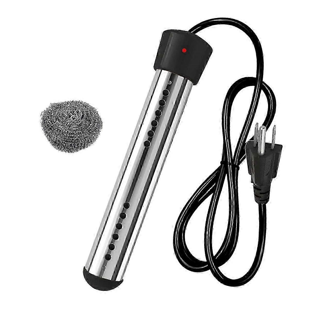 1500W Immersion Water Heater, Portable Submersible Water Heater for Inground Pools,Bucket Heater,In
