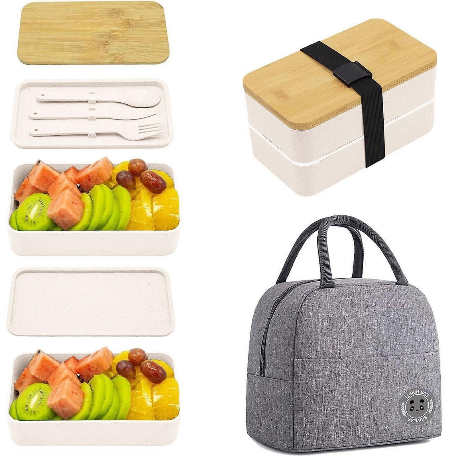 Leak Resistant Bento Box for Lunch Box Meal Prep
