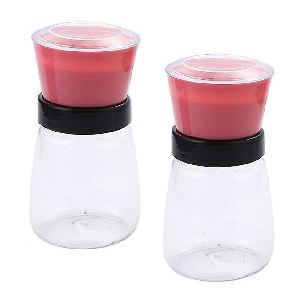 Salt and Pepper Grinder Set Spice Mill Refillable Grinders