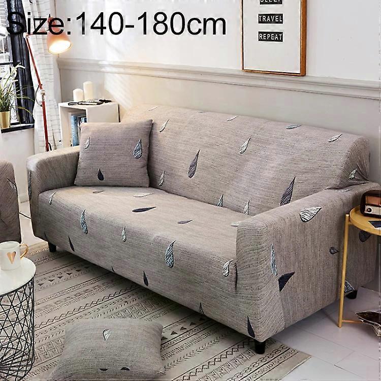 Sofa Covers-Slip-Resistant Elastic Sectional with 2 Pillow Cases (Lemon) Raindrop