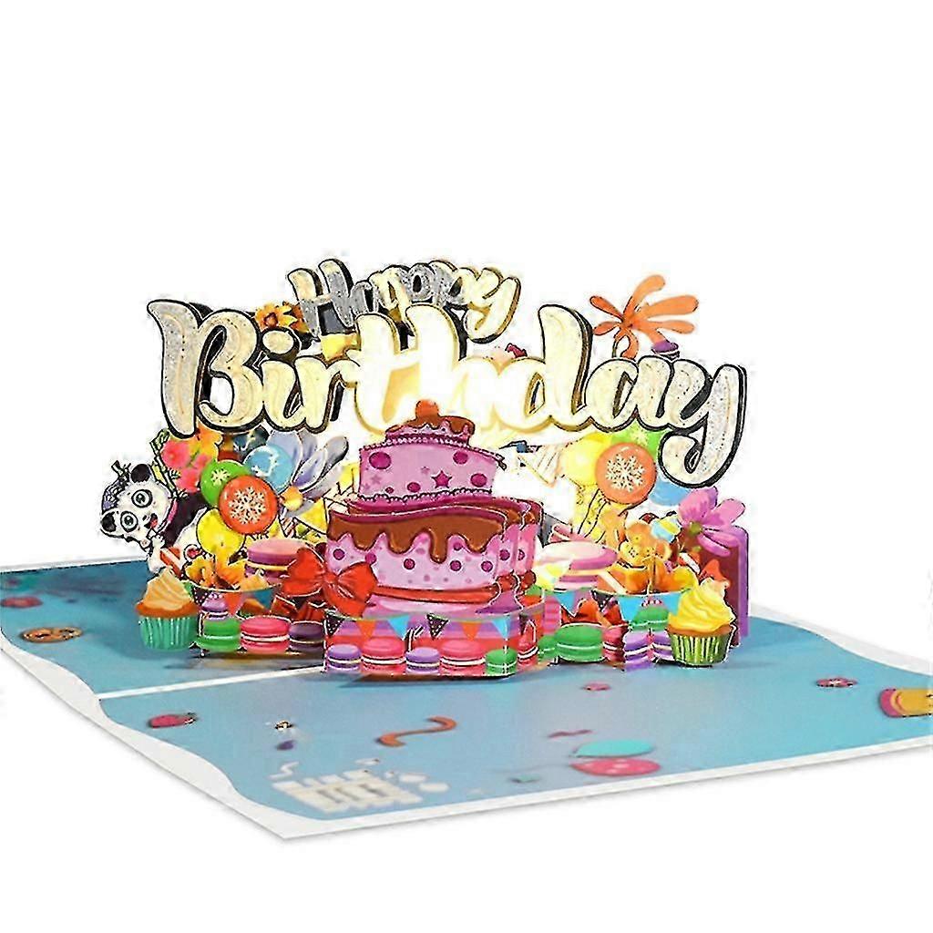 Unique Birthday Greeting Card With Music And Led Lights