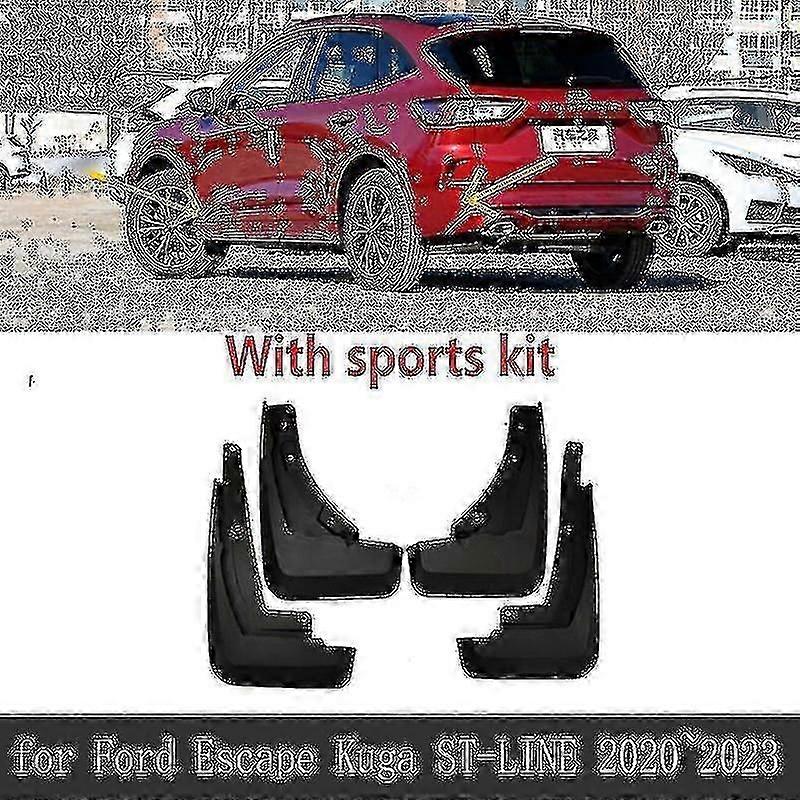 Apply For Ford Escape Kuga 2020 2022 2022 2023 Mk4 Front Rear Wheels Splash Mud Guards Mudflap Mudguard Fender Car Accessories