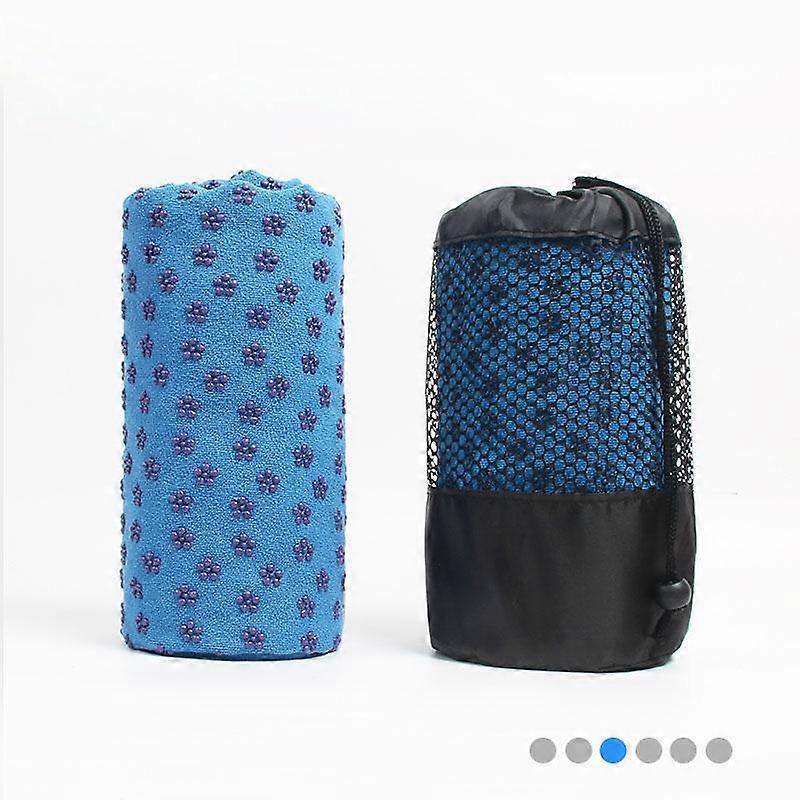 Αντιολισθητική ζεστή πετσέτα γιόγκα Pilates Mat Yoga Blanket Sweat Absorbent Portable Fitness Meditation Mat Sports Workout Travel Blanket