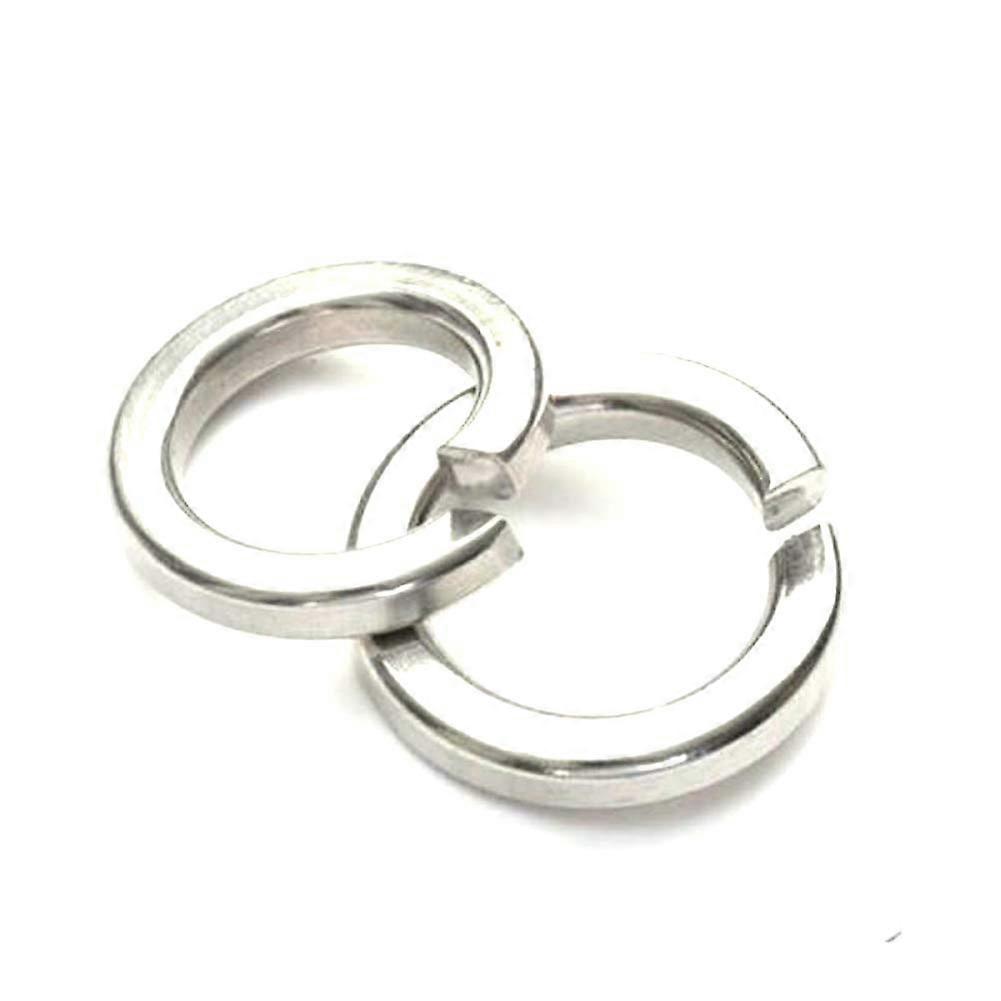 Spring Washers Lock Split Washers M16 Stainless Steel 304 Pack of 100 for Heavy-Duty Applications