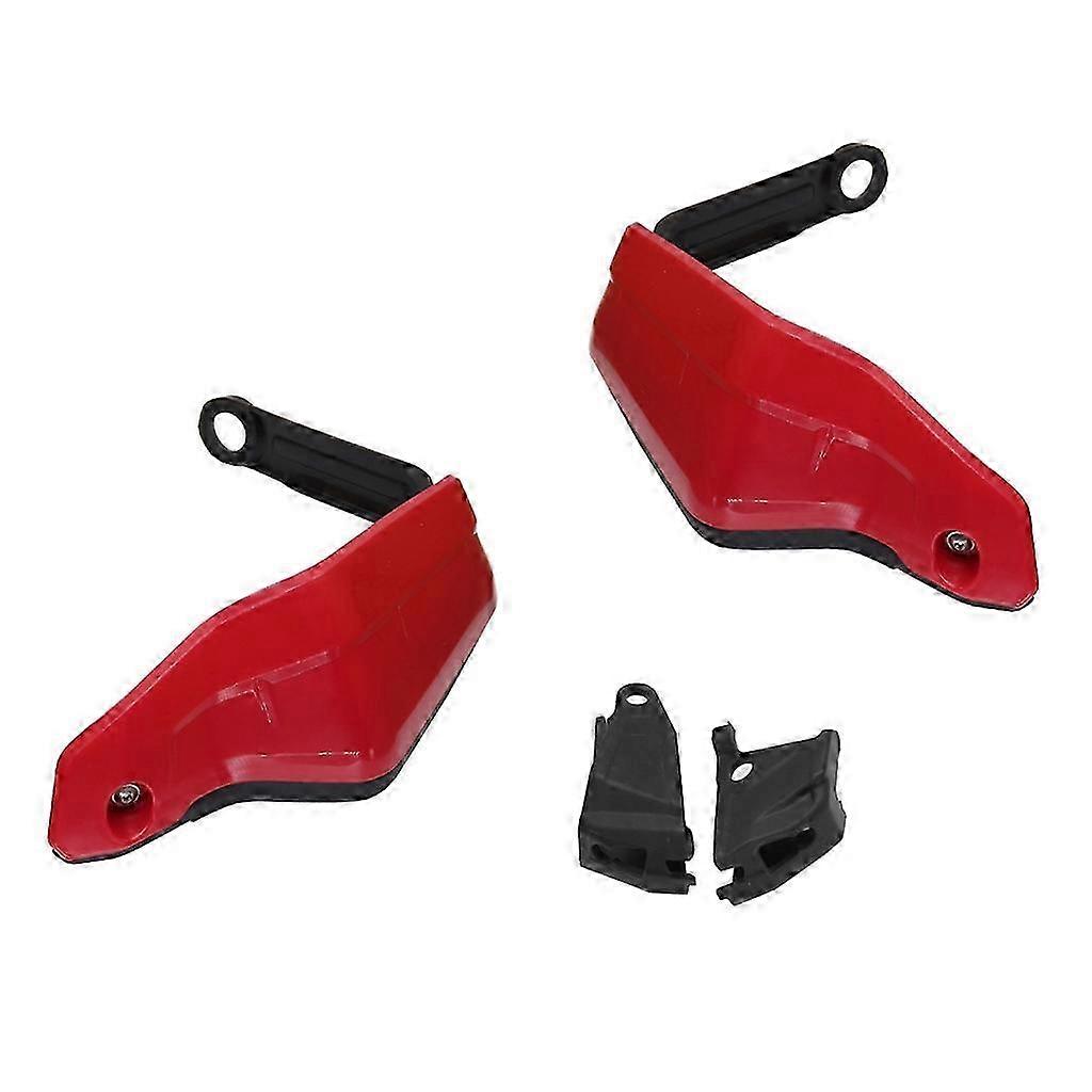 Red Windshield Handguard Extensions Durable Hand Shield Protectors for CRF1100L