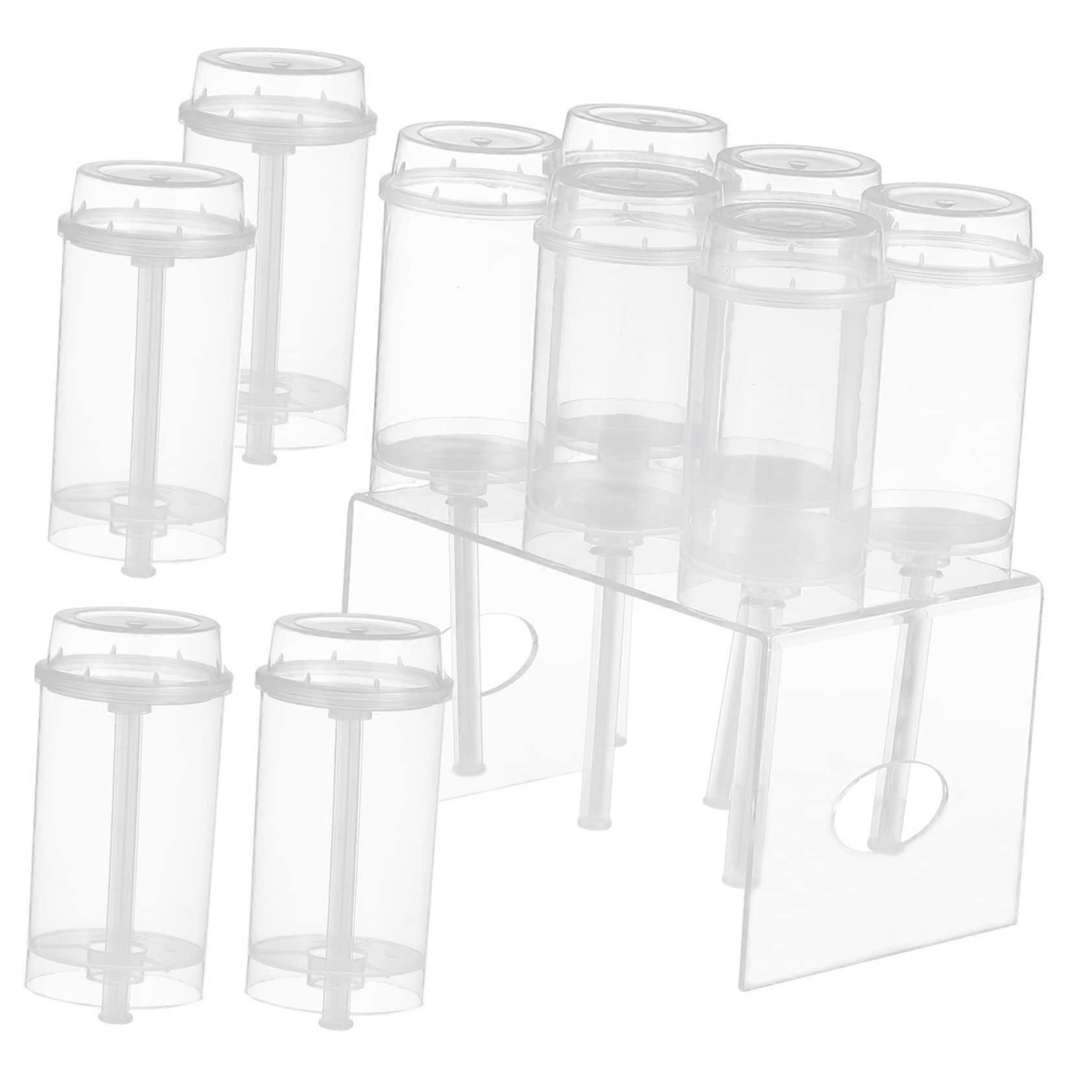 Baking Gadget Set Cake Shooter Containers Storage Rack Plastic for Home Commercial Use