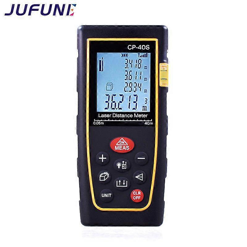 JUFUNE laser distance meter 40M 60M 80M 100M rangefinder trena laser tape range finder build measure device ruler test tool