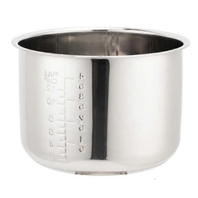 6l Pressure Cooker Inner Pot Rice Pressure Cooker Liner Stainless Steel Inner Pot Minute Pressure C