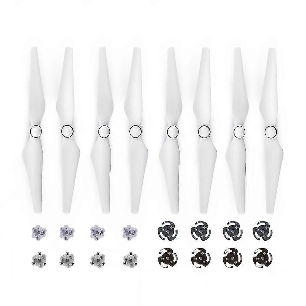 White 4 Pairs 9450 Props Propellers CCW CW For DJI Phantom 4