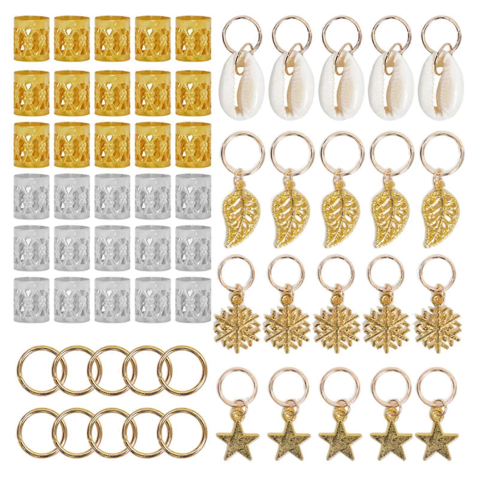 80Pcs Braiding Retro for Decorations Bracelet DIY