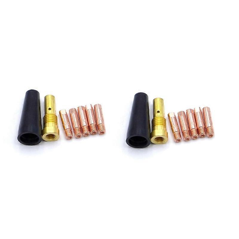 14PCS Gasless Nozzle Tips 0.9Mm Tip