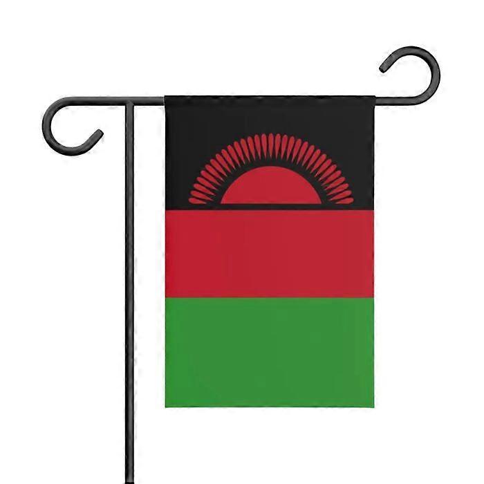 Flag - Malawi - 32 x 47.5 cm - Polyester - Double-sided - Multicolor