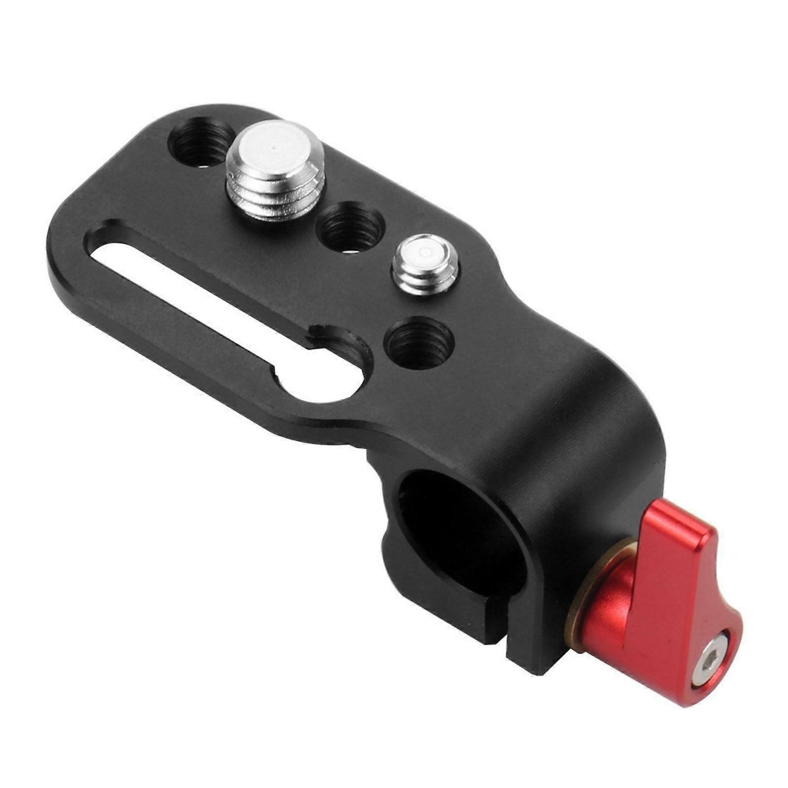 Lightweight 15mm Single Hole Rod Clamp Mount Adapter for Expanding Photography Equipment With 1/4 and 3/8 Thread