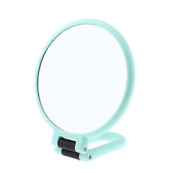 7xFoldable Handheld Makeup Mirror Magnifying Mirror W/