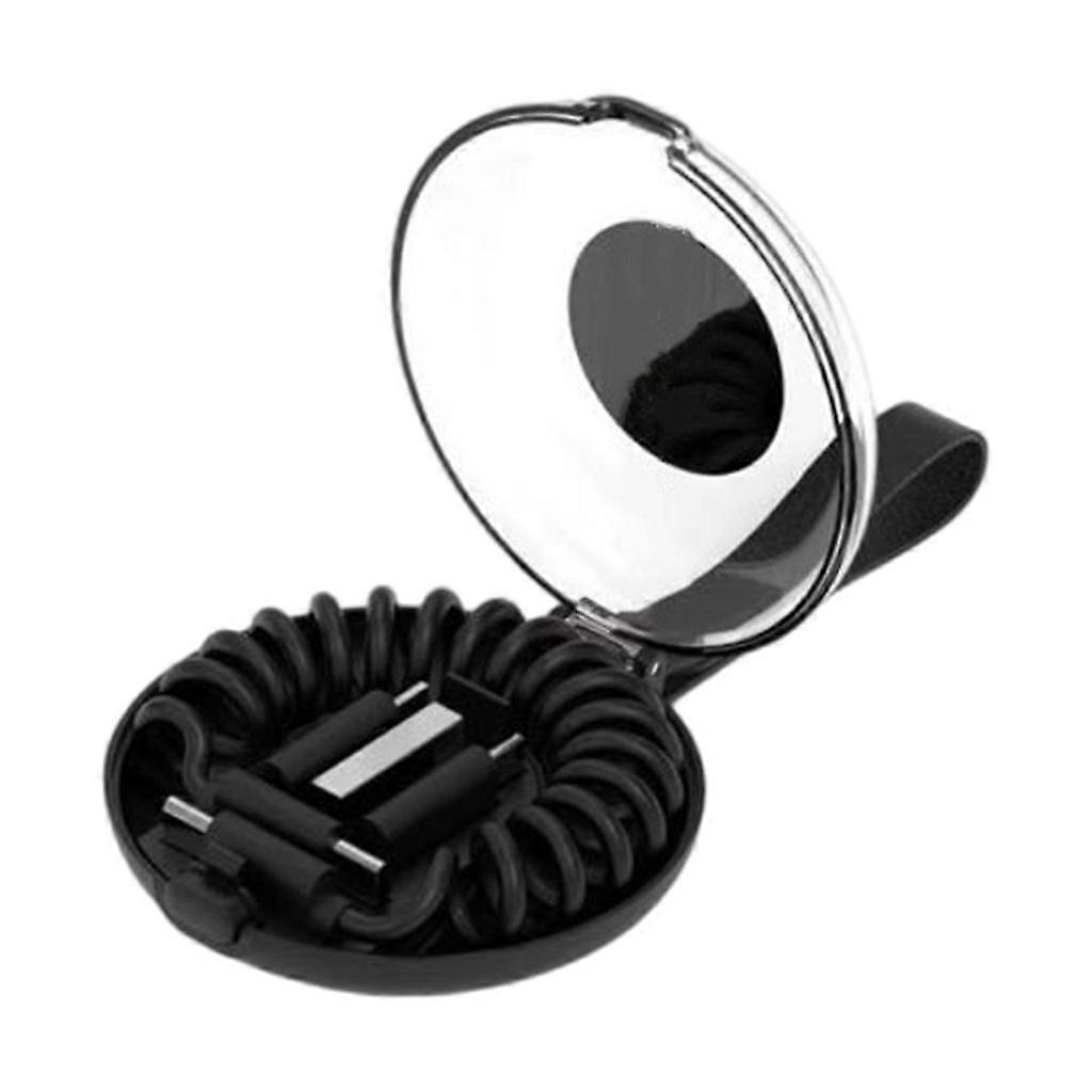 6 In 1 60W Elastic Charging Cable With Storage Case For Electronics Device