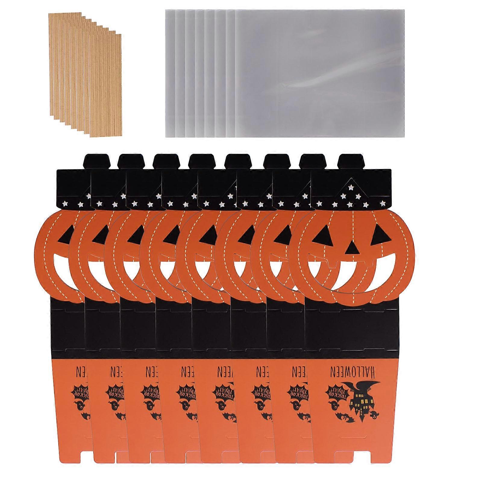 Halloween Candy Boxes Gift Case Set Delicate Designed Halloween Candy Boxes for Adding Fun to Festival Occasion